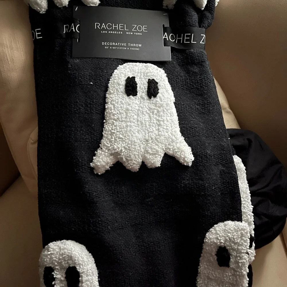 Rachel Zoe knew with tags 50 x 60 ghost blanket